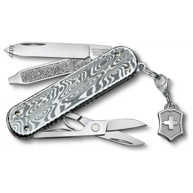 Нож VICTORINOX CLASSIC SD BRILLIANT DAMAST 0.6221.34