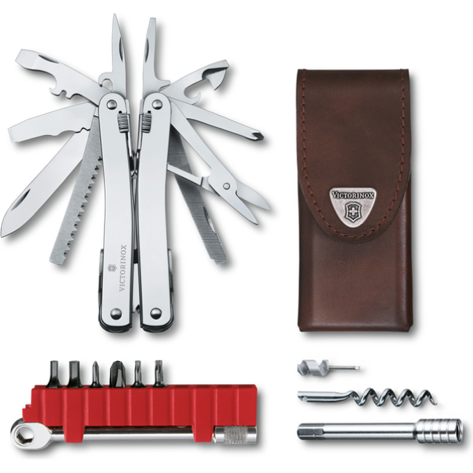Мультитул VICTORINOX SWISSTOOL SPIRIT X PLUS RATCHET 3,0236.L